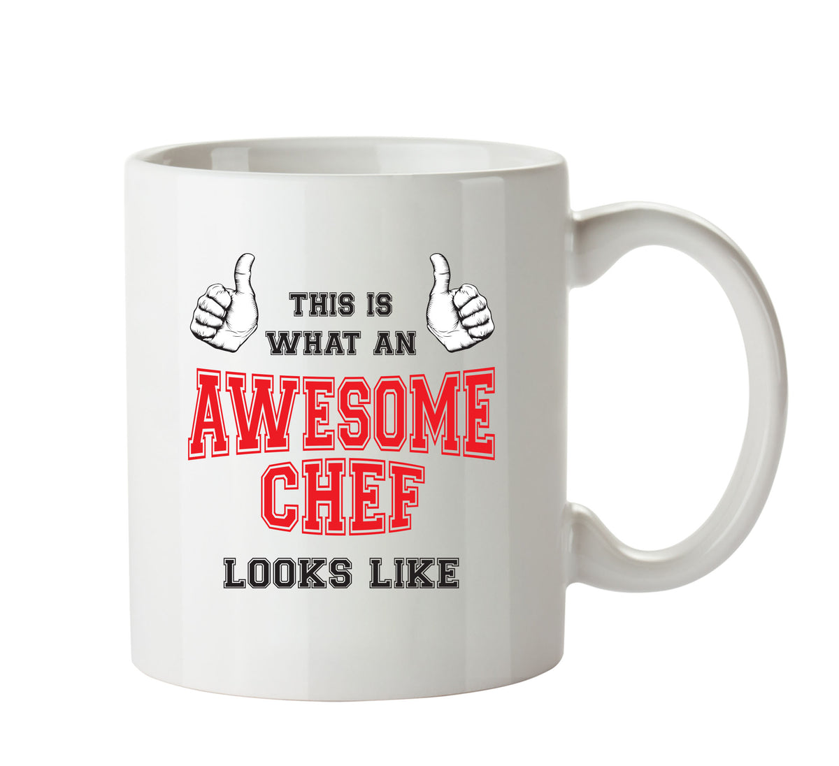 Awesome Chef Office Mug FUNNY – printed mug product image 1