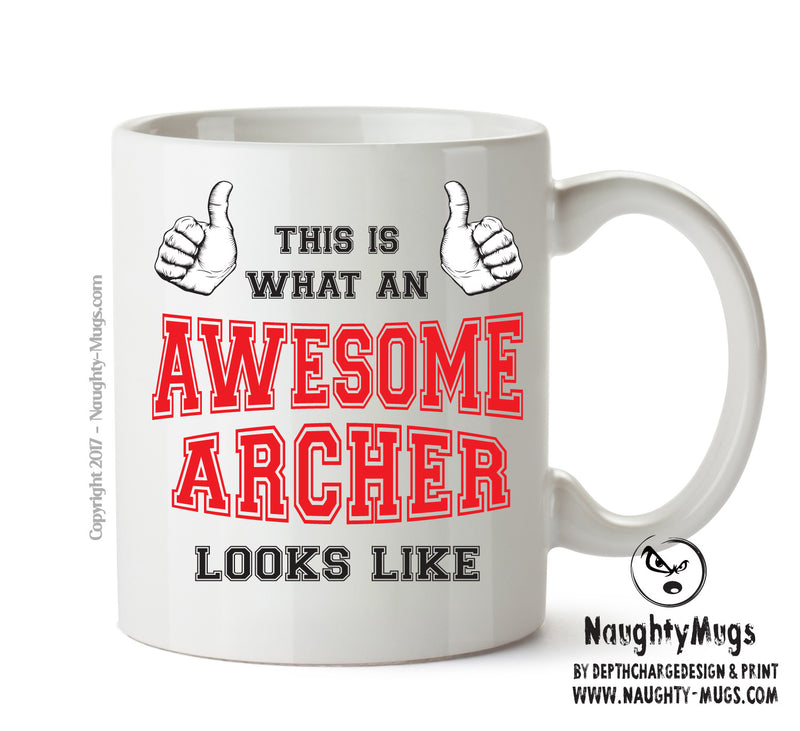 Awesome Archer Office Mug FUNNY