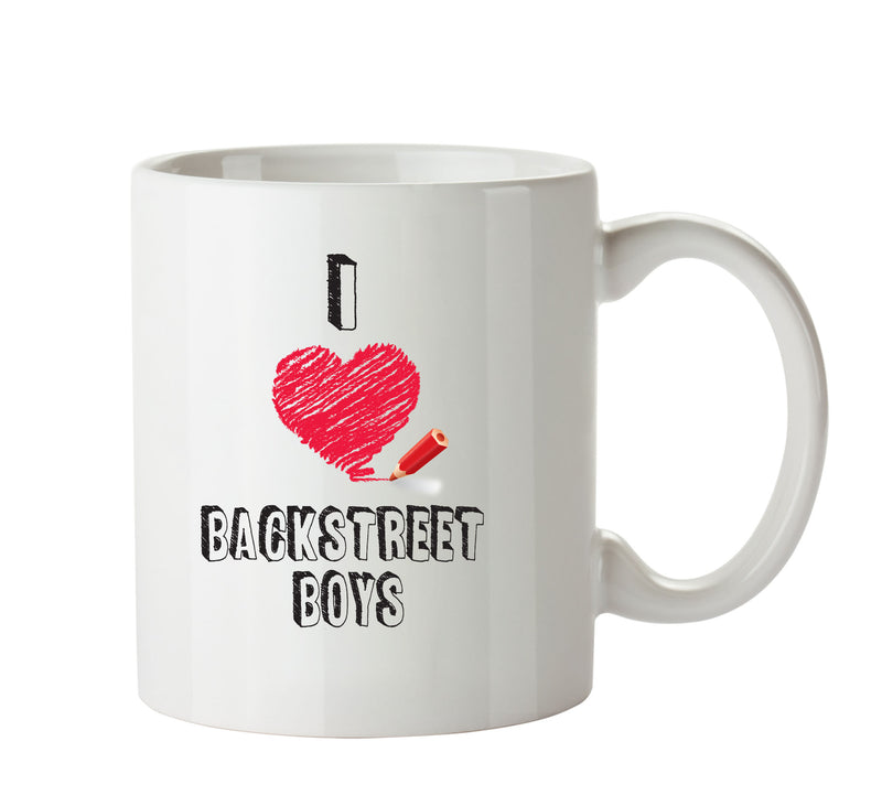 I Love BACKSTREET BOYS Celebrity Mug