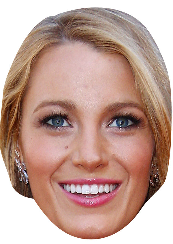 BLAKE LIVELY JB Actor Movie Tv Celebrity Party Face Mask β Blake Lively JB Actor Movie Tv Party Face Mask