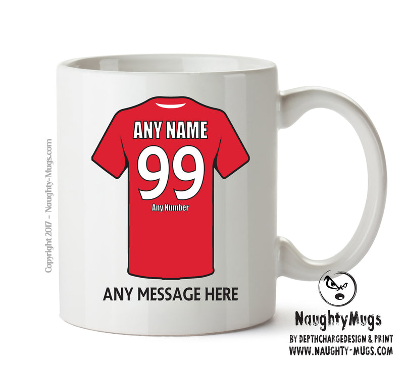 Barnsley INSPIRED Football Team Mug Personalised Mug