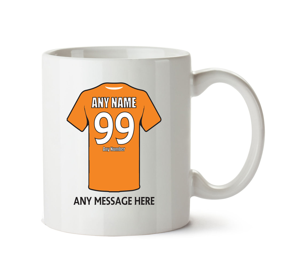 Blackpool INSPIRED Football Team Mug Personalised Mug β printed mug product image 1