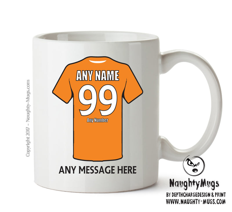 Blackpool INSPIRED Football Team Mug Personalised Mug