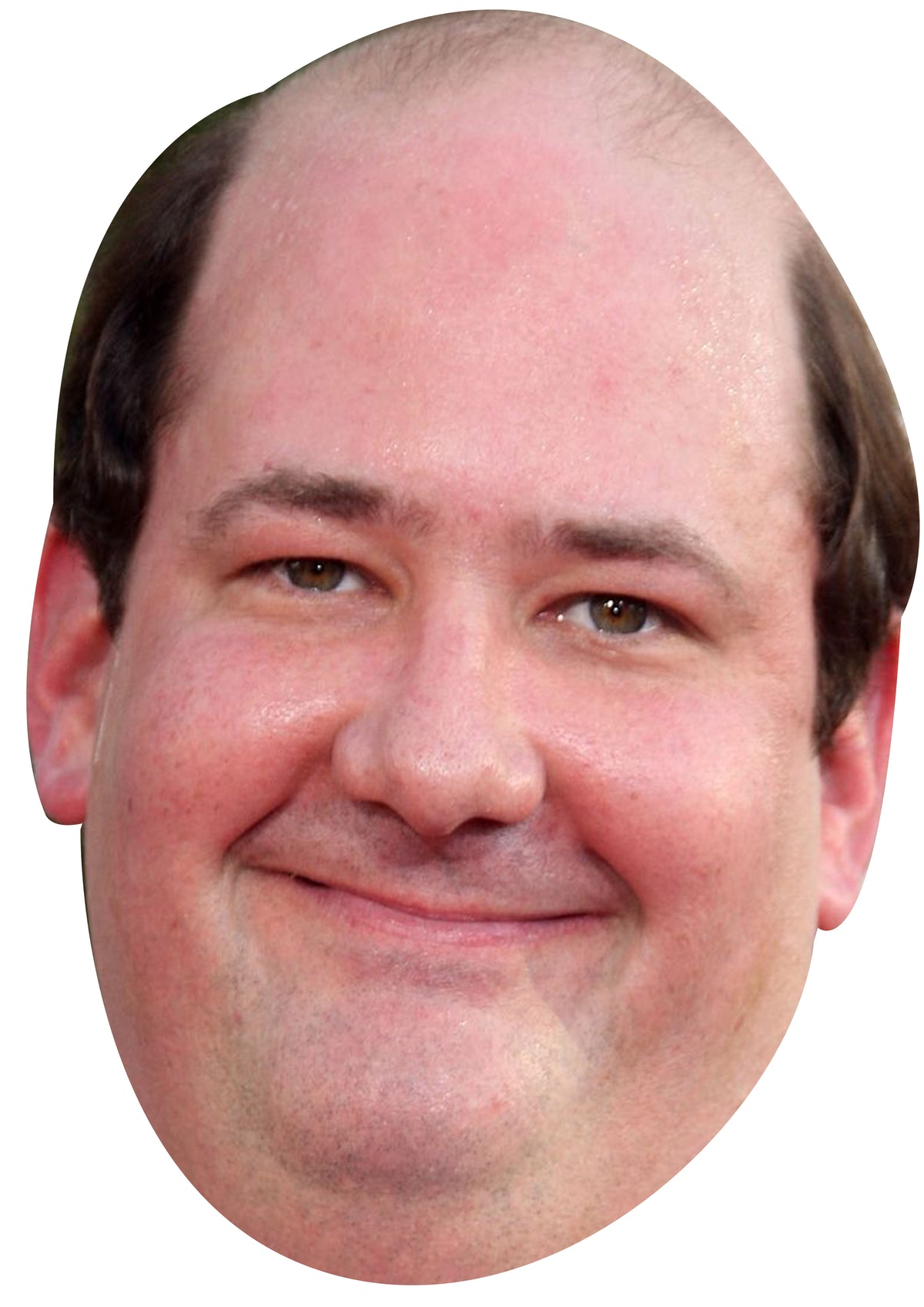Brian Baumgartner Face Mask β Fancy Dress Cardboard Costume Mask β Brian Baumgartner Face Mask