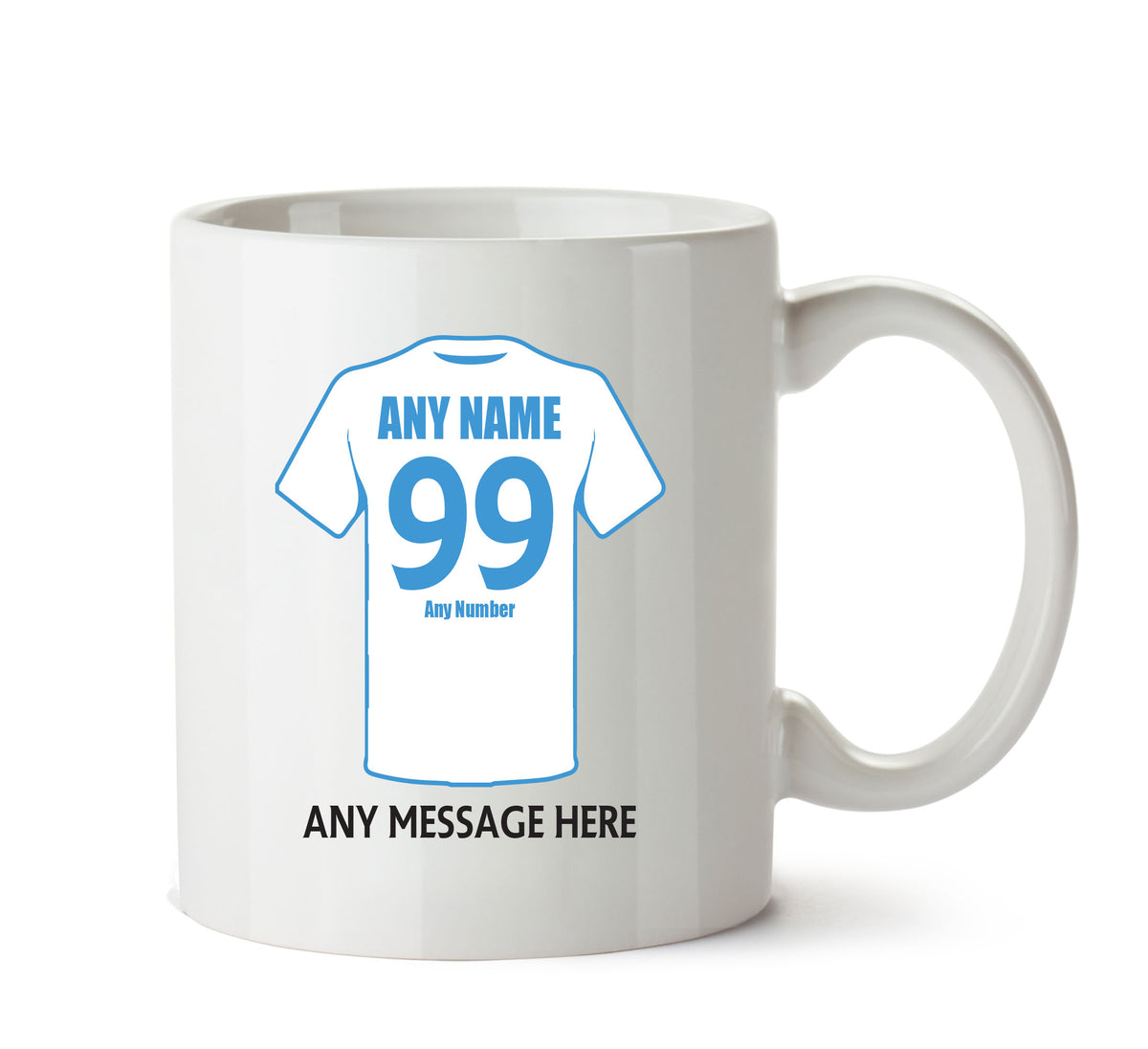 Bury INSPIRED Football Team Mug Personalised Mug β printed mug product image 1