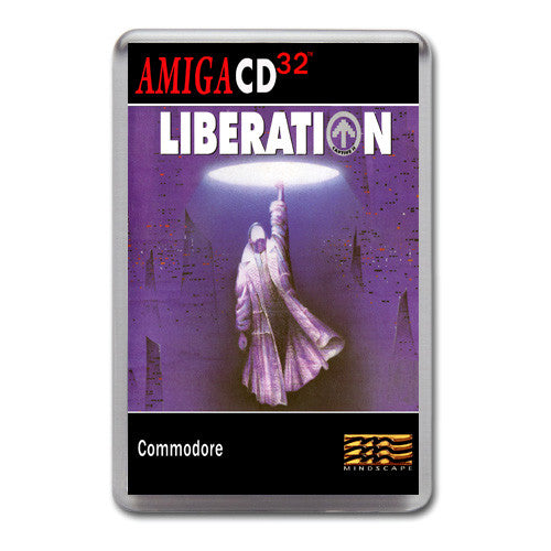 Cd32 Liberation Game Inspired Retro Gaming Magnet