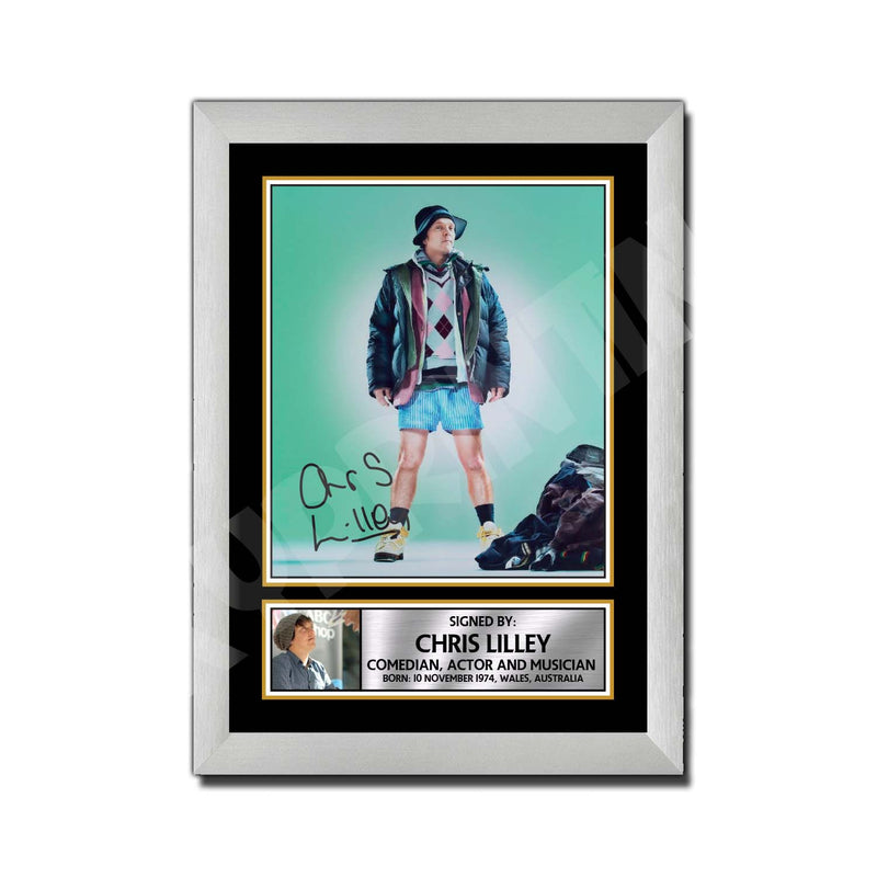 CHRIS LILLEY (1) Limited Edition Tv Show Signed Print