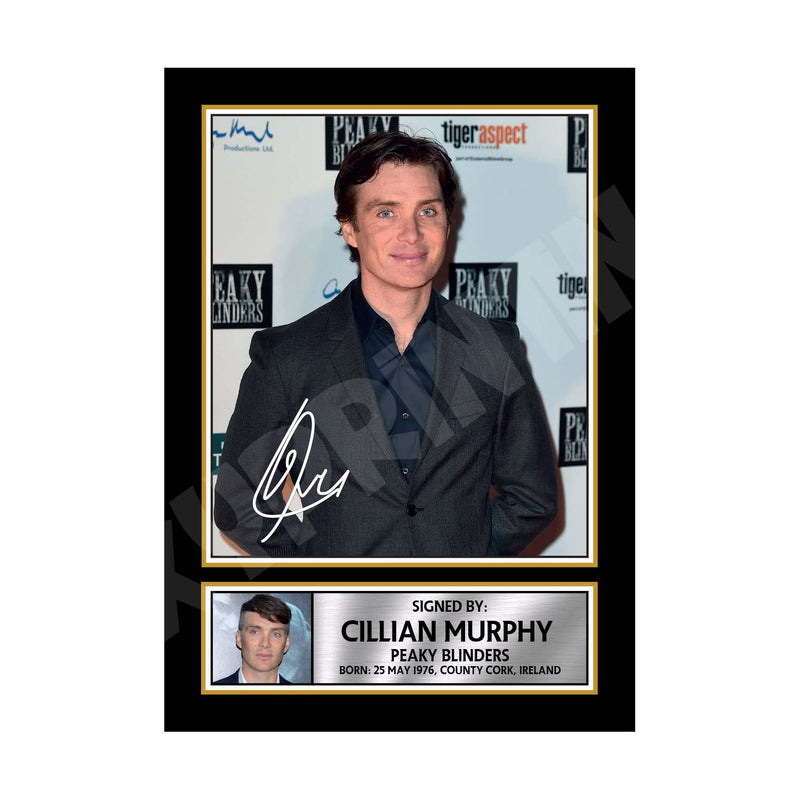CILLIAN MURPHY 2 Limited Edition Tv Show Signed Print