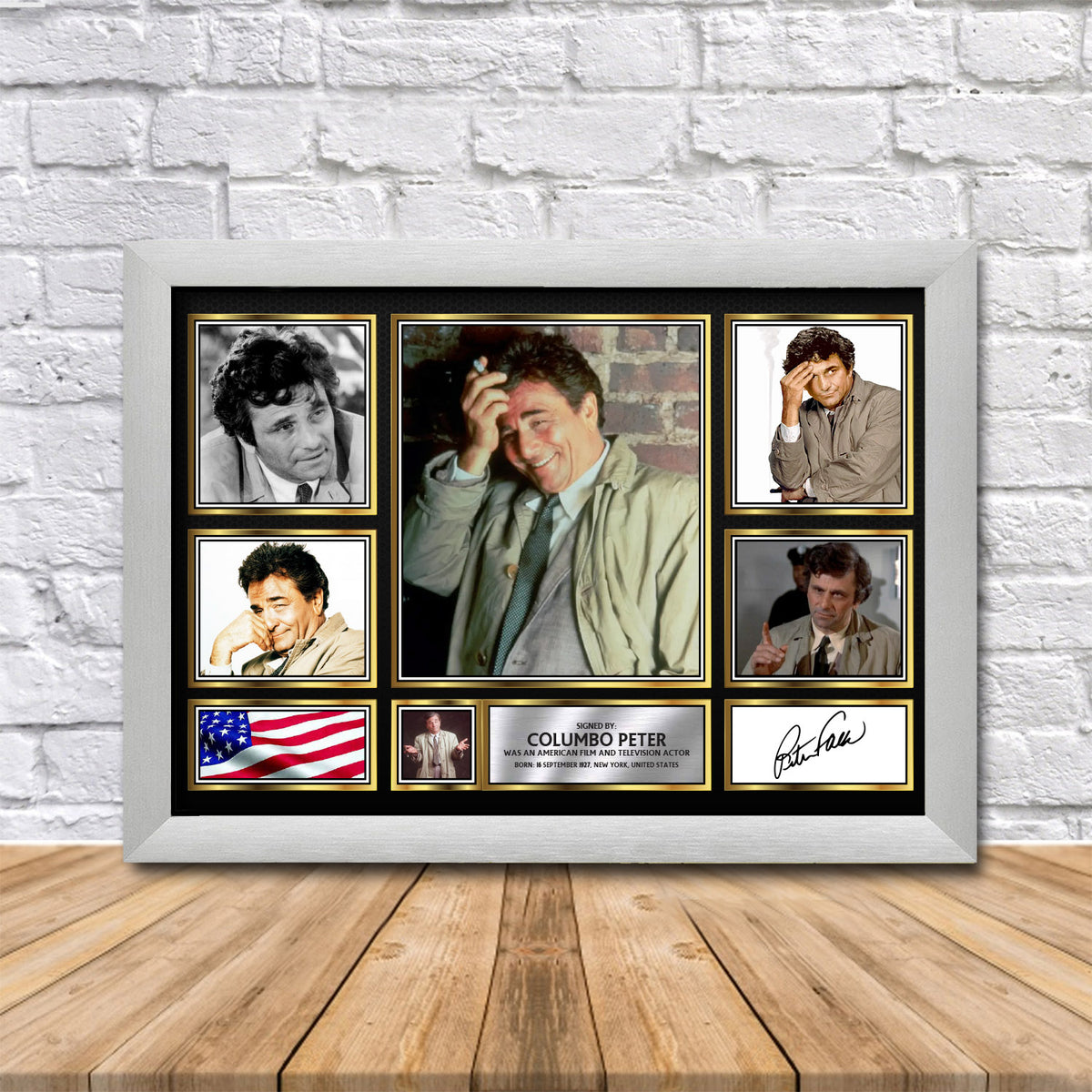 Columbo Printed Signature Print