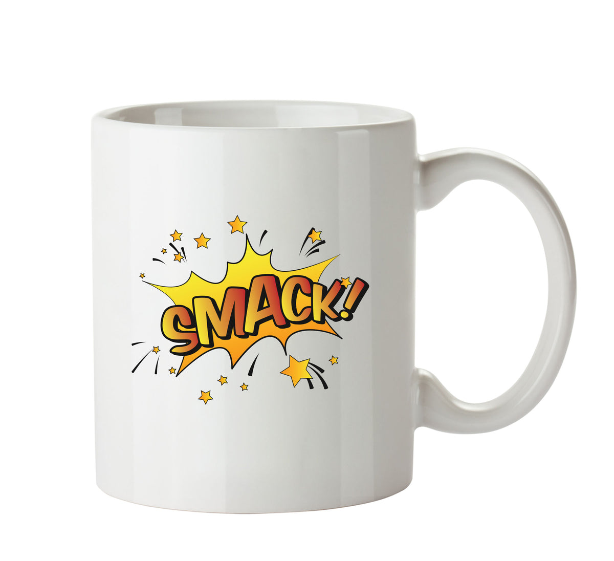 Comic Style SMACK Mug – printed mug product image 1
