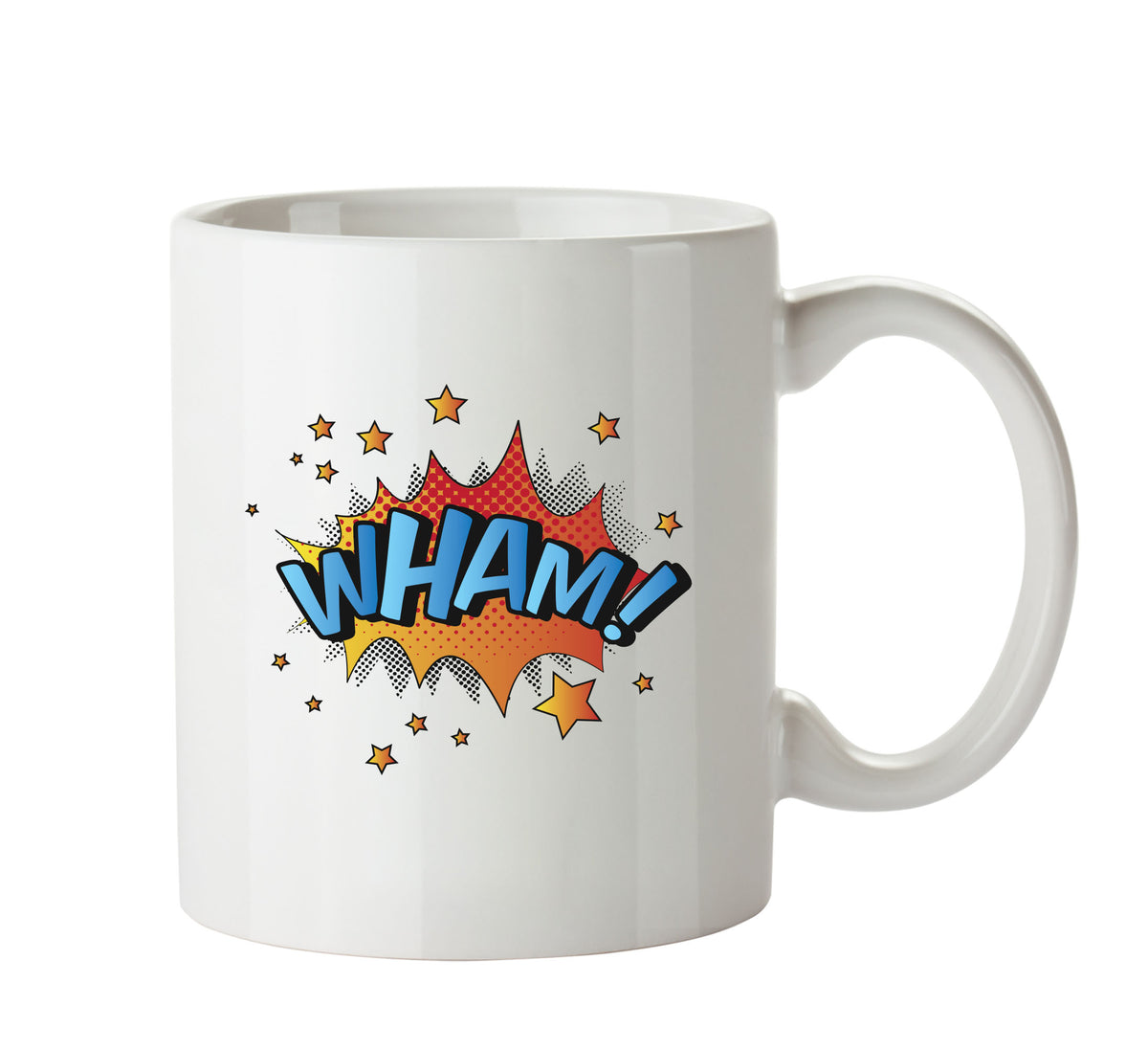 Comic Style WHAM Mug – printed mug product image 1