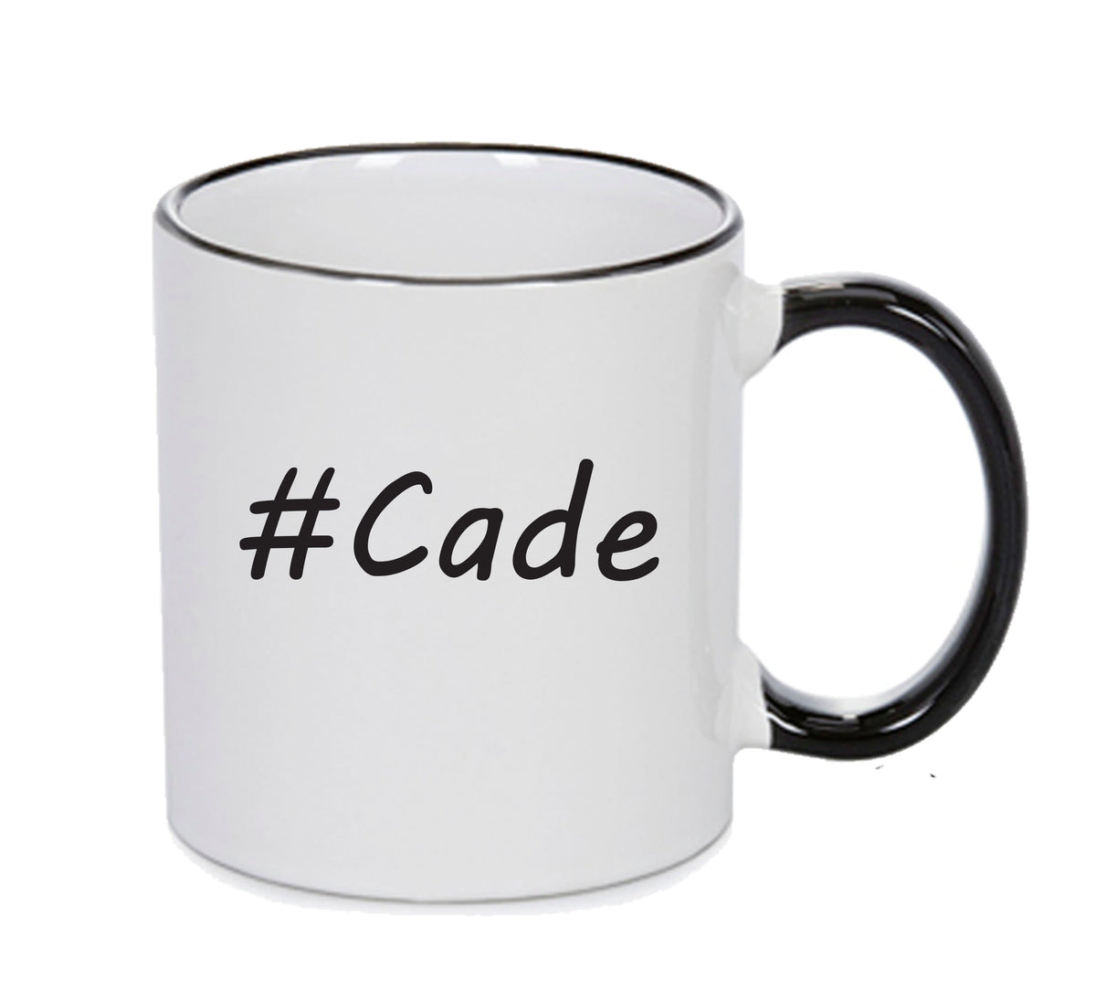 Personalised Your CUSTOM Name Cade Printed Mug – printed mug product image 1