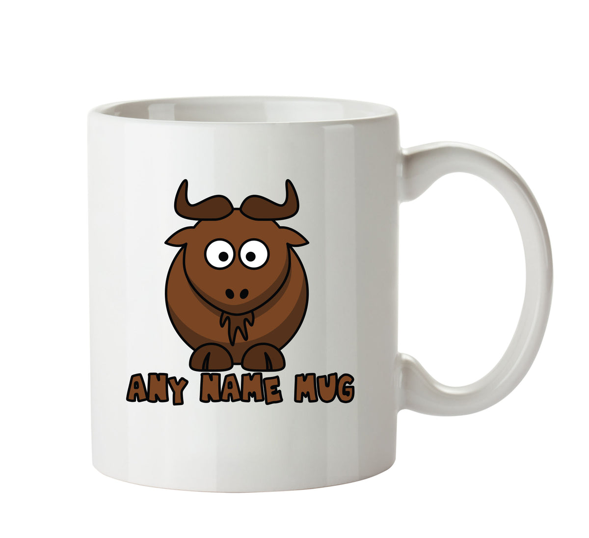Personalised Cow Mug CARTOON Mug Office Mug β printed mug product image 1