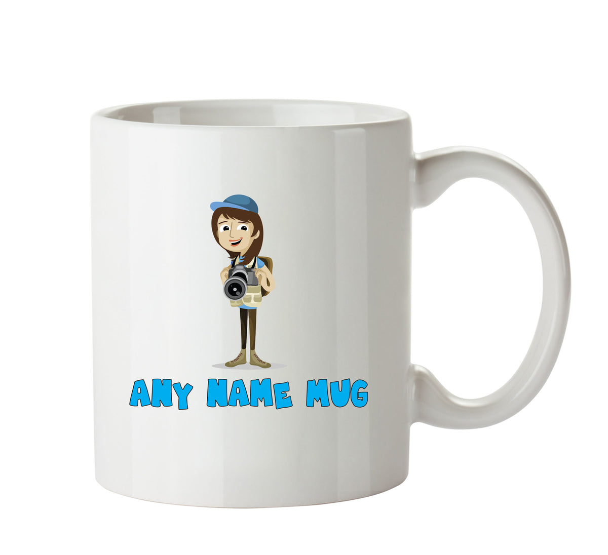 Personalised Female Photographer Mug Occupational Mug Office Mug β printed mug product image 1