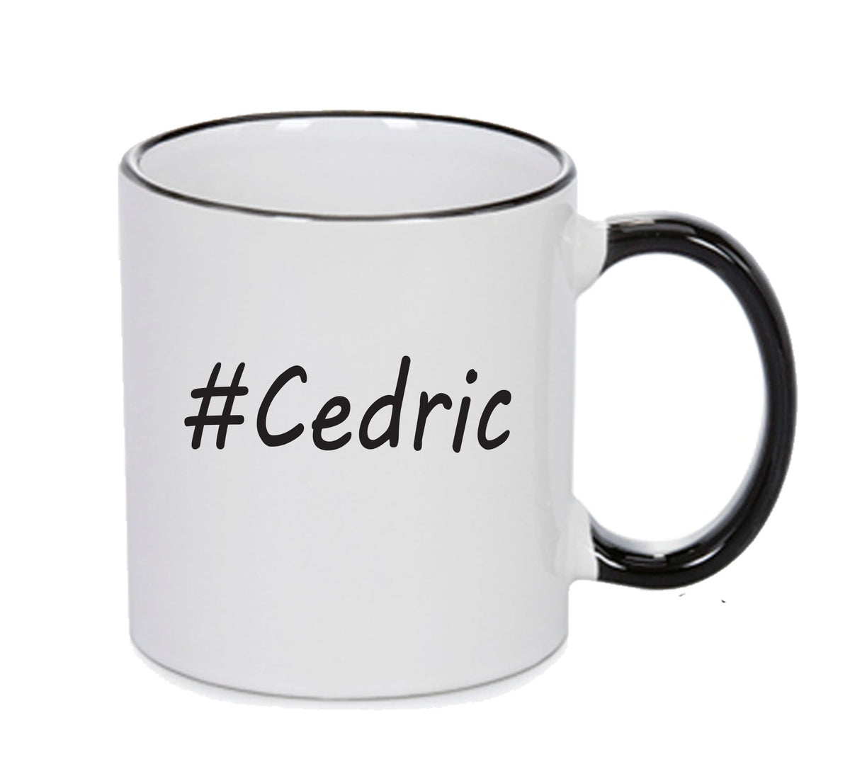 Personalised Your CUSTOM Name Cedric Printed Mug – printed mug product image 1