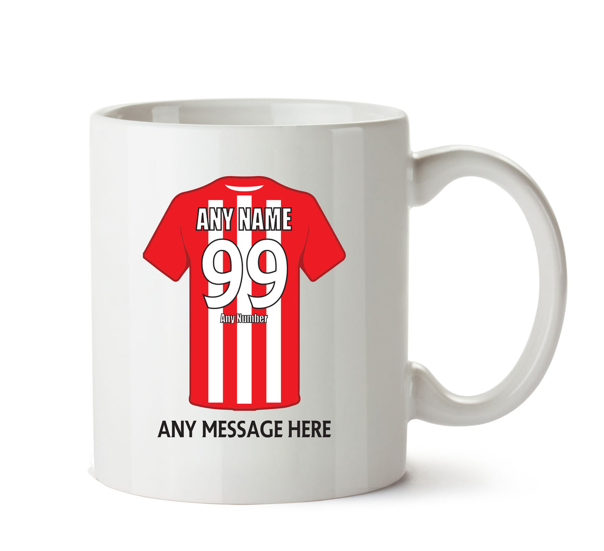 Cheltenham Town INSPIRED Football Team Mug Personalised Mug – printed mug product image 1