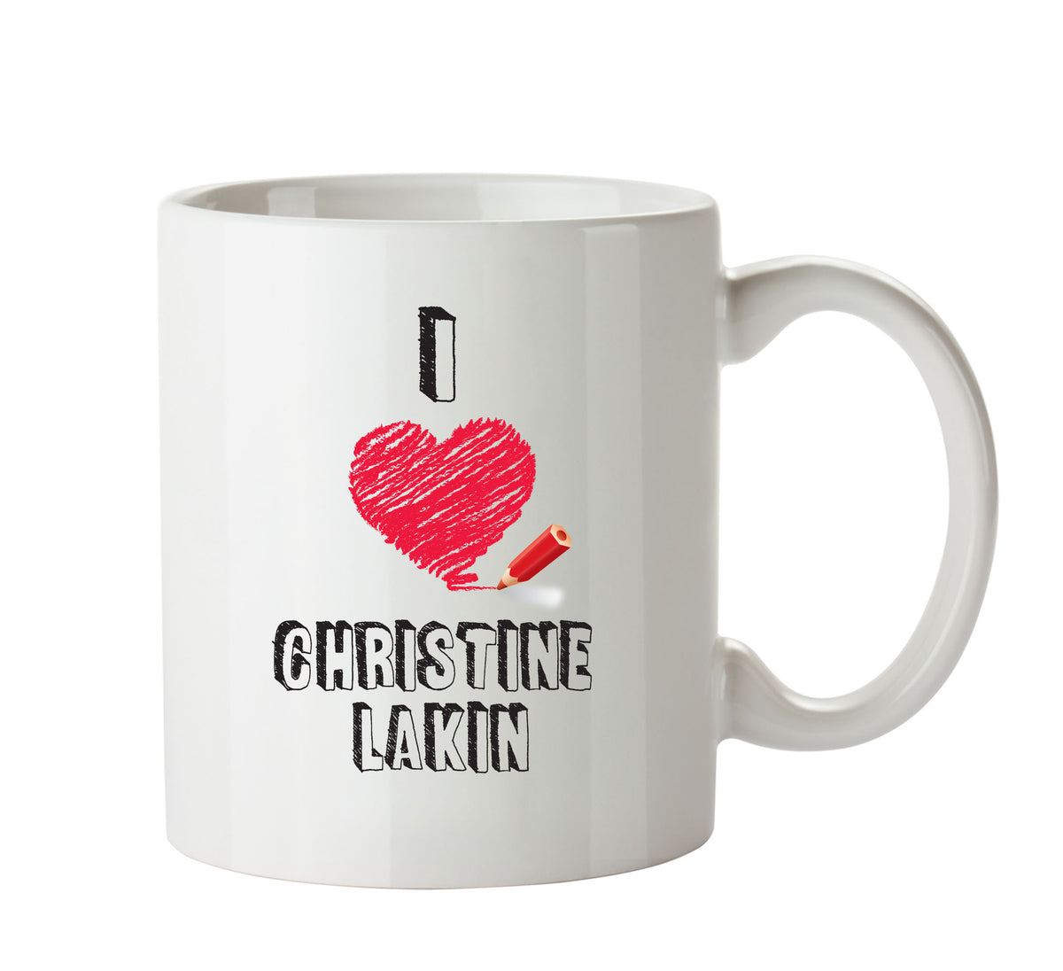 I Love Christine Lakin Mug - I Love Celebrity Mug - Novelty Gift Printed Tea Coffee Ceramic Mug – I Love Christine Lakin Mug - I Love Celebrity Mug - Novelty Gift Printed Tea