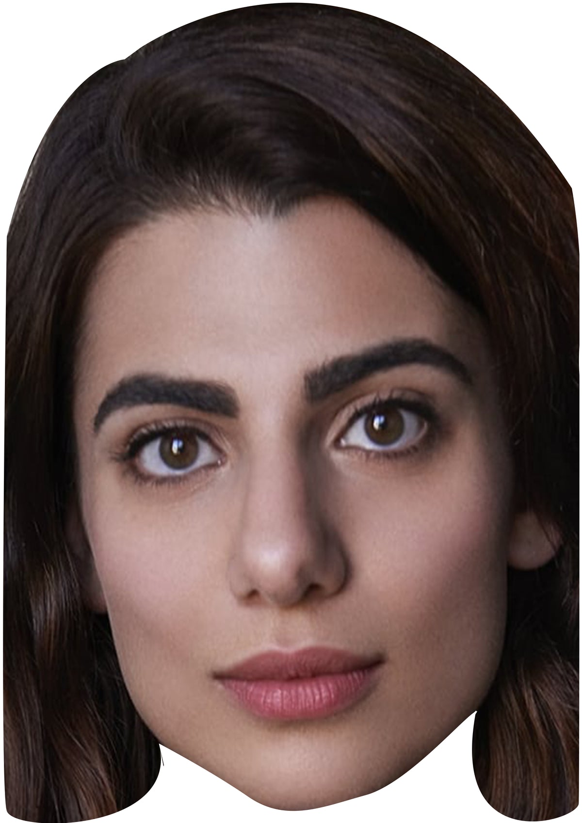 Claudia Doumit Face Mask β Fancy Dress Cardboard Costume Mask β Claudia Doumit Face Mask