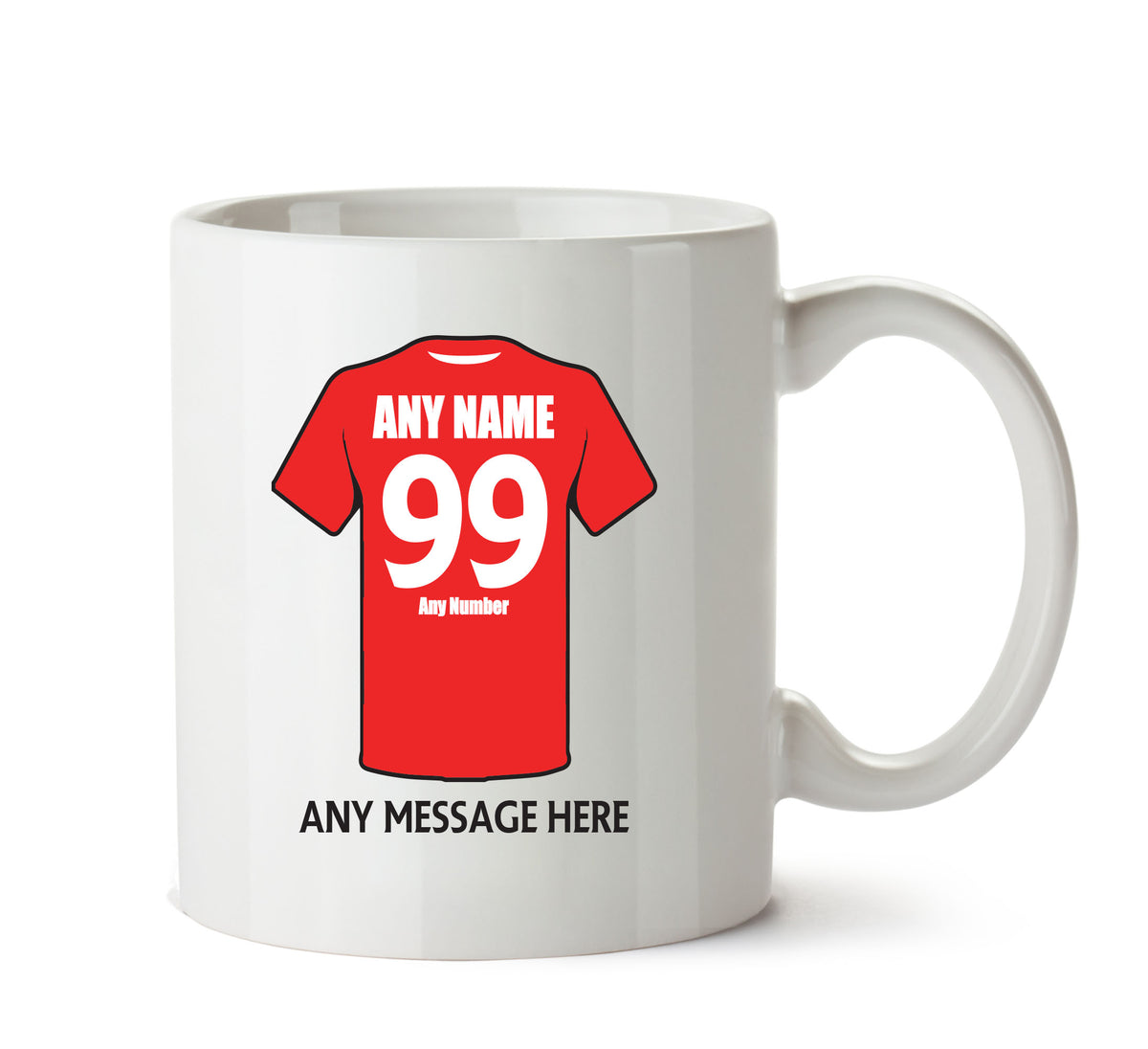 Crawley Town INSPIRED Football Team Mug Personalised Mug β printed mug product image 1