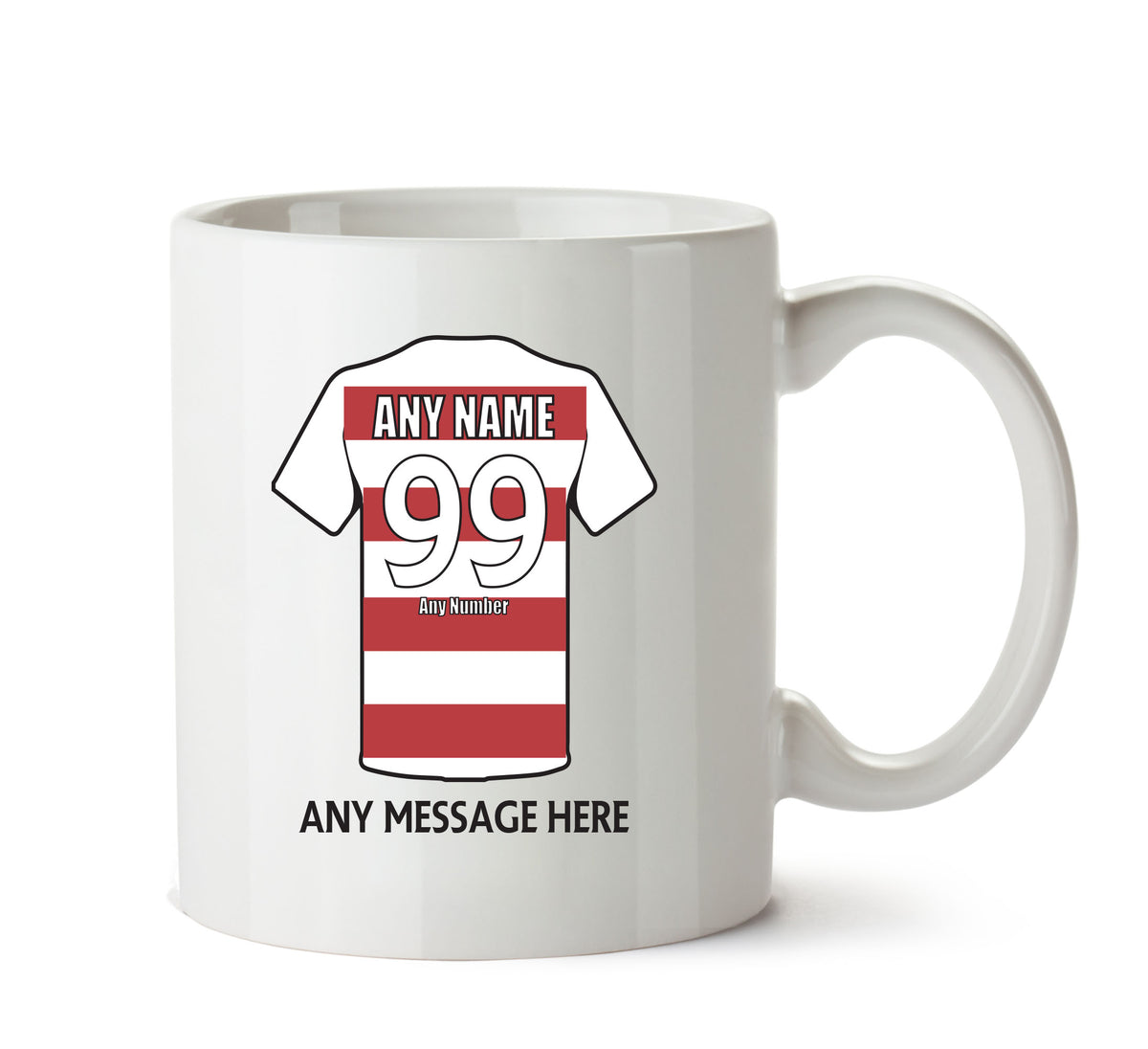 Crewe Alexandra INSPIRED Football Team Mug Personalised Mug β printed mug product image 1