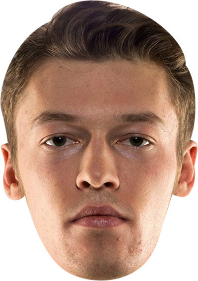 Daniil Kvyat Face Mask – Fancy Dress Cardboard Costume Mask
