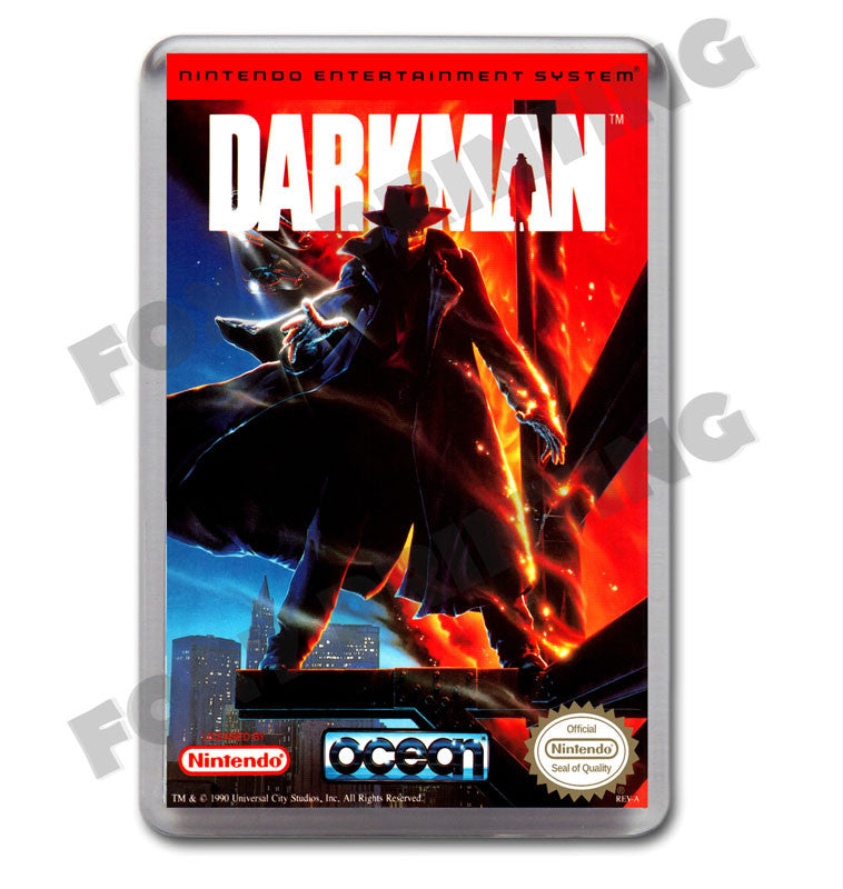 Darkman Retro Nintendo NES Game Inspired Fridge Magnet 187