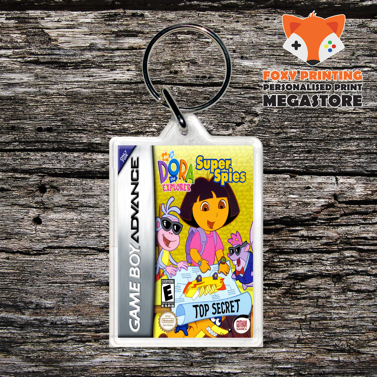 Dora The Explorer - Super Spies Retro Gaming Keyring