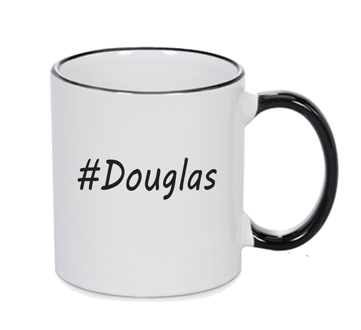Personalised Your CUSTOM Name Douglas Printed Mug – printed mug product image 1