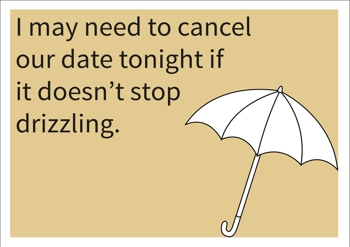 Drizzling INSPIRED Adult Personalised Birthday Card Birthday Card