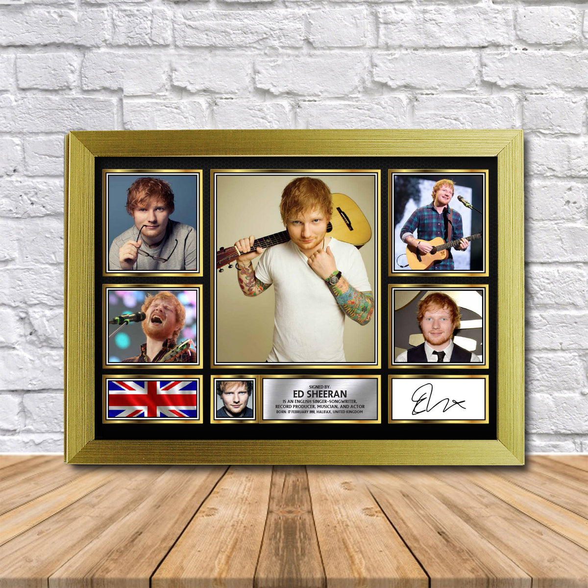 Ed Sheeran Limited Edition Signed Print