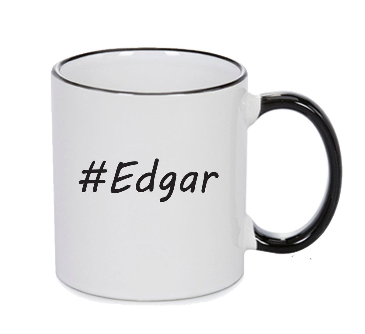Personalised Your CUSTOM Name Edgar Printed Mug – printed mug product image 1