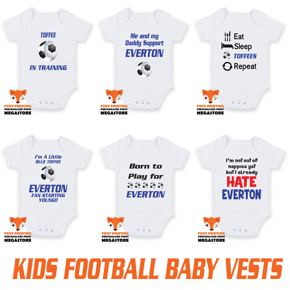 Everton Football Vests