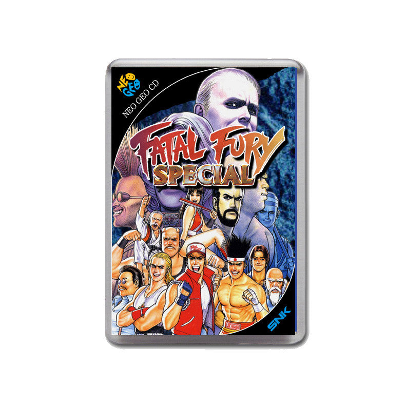 Fatal Fury Special Neo Geo Cd Game Inspired Retro Gaming Magnet