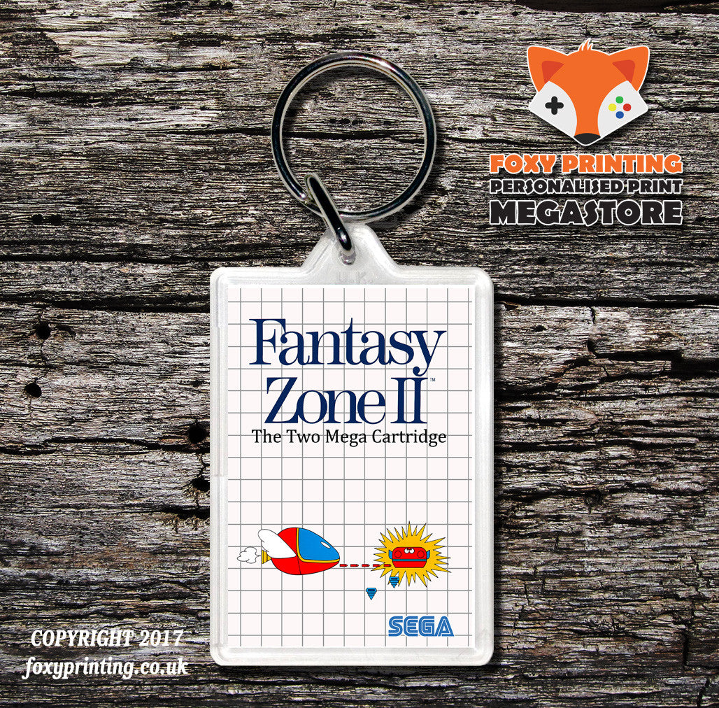 Fantasy Zone 2 - Sega Master System Keyring