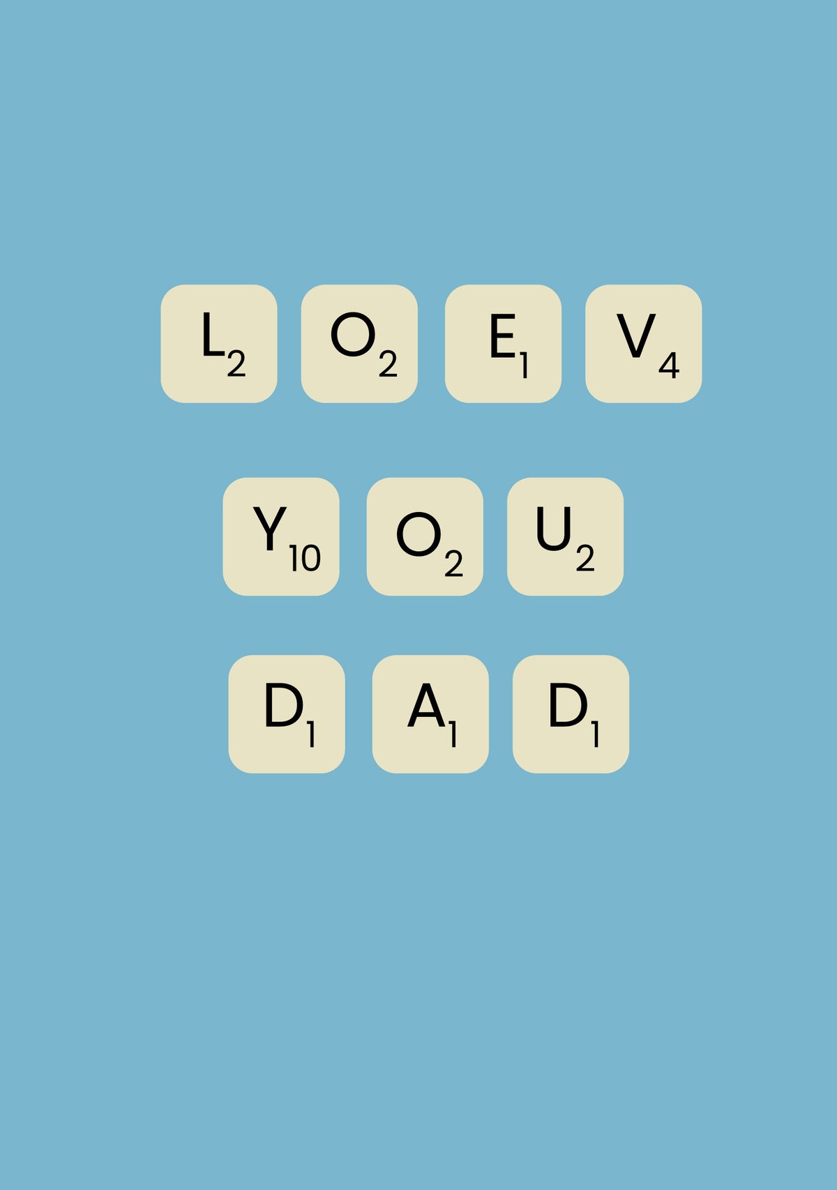 Father's Day Card 36 Love you dad