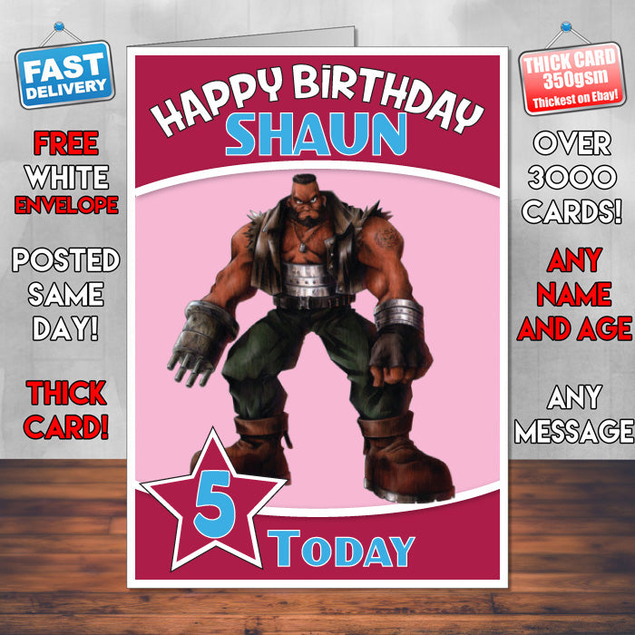 Personalised Birthday Card