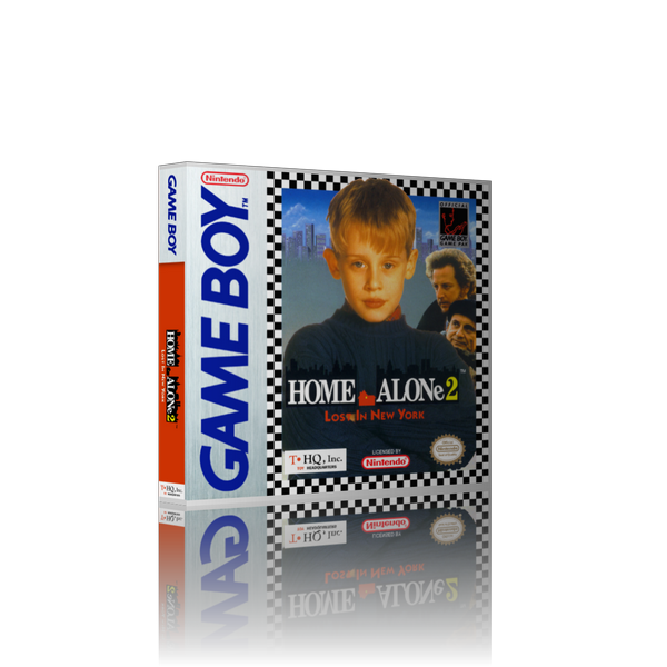 Home Alone 2 Lost In New York Nintendo DS Style REPLACEMENT Retro Gaming Case