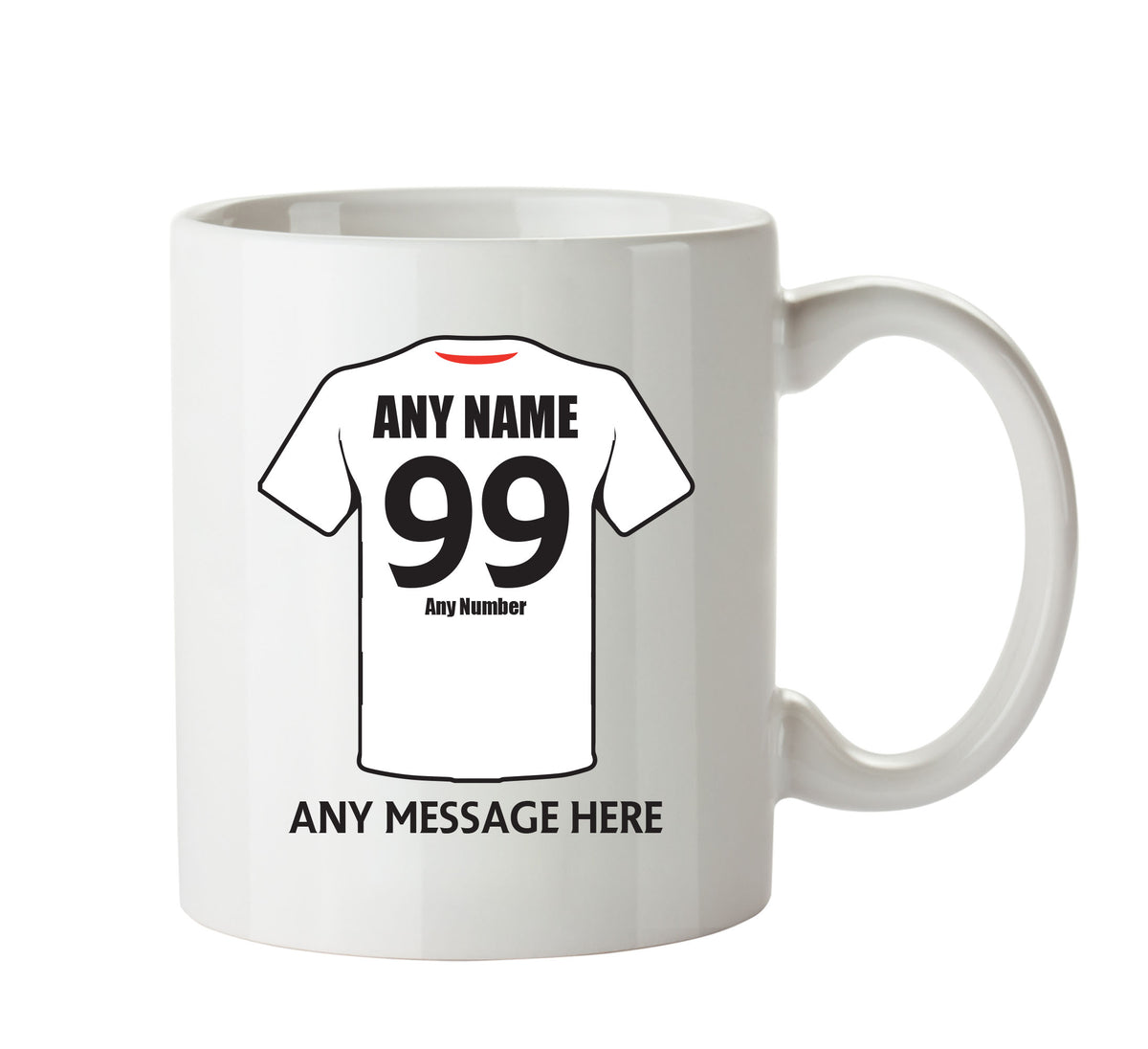 Germany Football Team Mug - Personalised Birthday Age and Name – printed mug product image 1