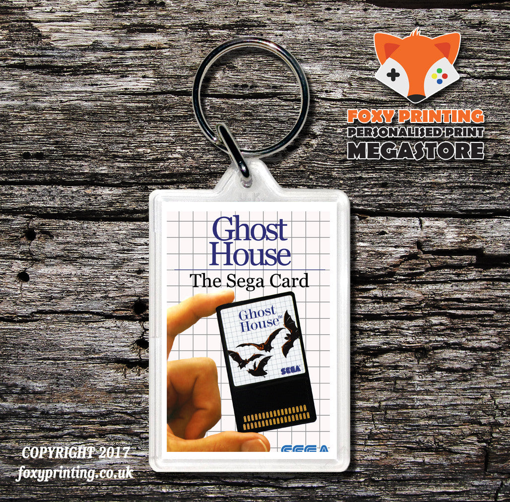 Ghost House - Sega Master System Keyring