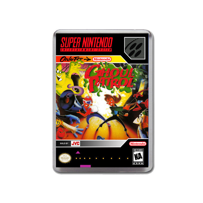 Ghoul Patrol - SNES Inspired Game Retro Gaming Magnet