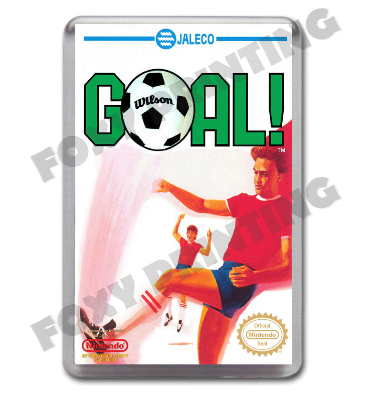 Goal Retro Nintendo NES Game Inspired Fridge Magnet 261