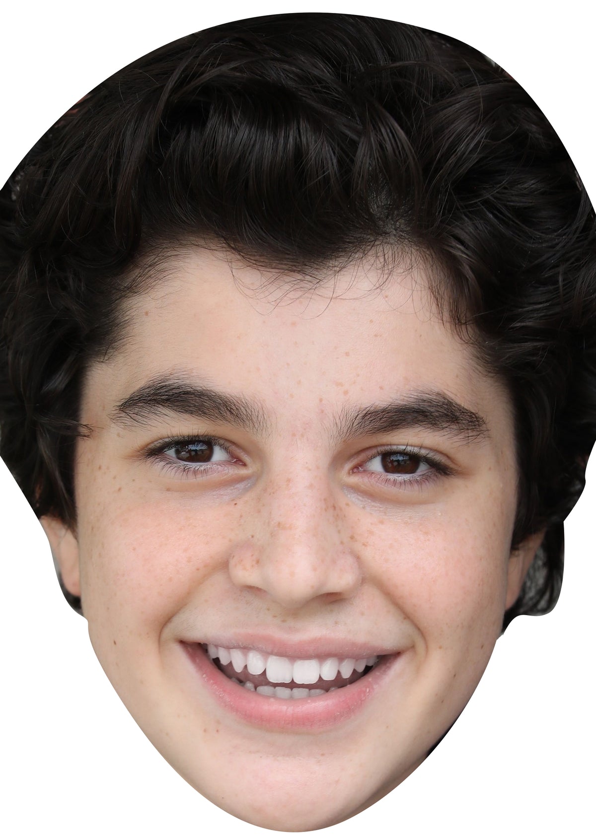 Griffin Santopietro Face Mask – Fancy Dress Cardboard Costume Mask – Griffin Santopietro Face Mask