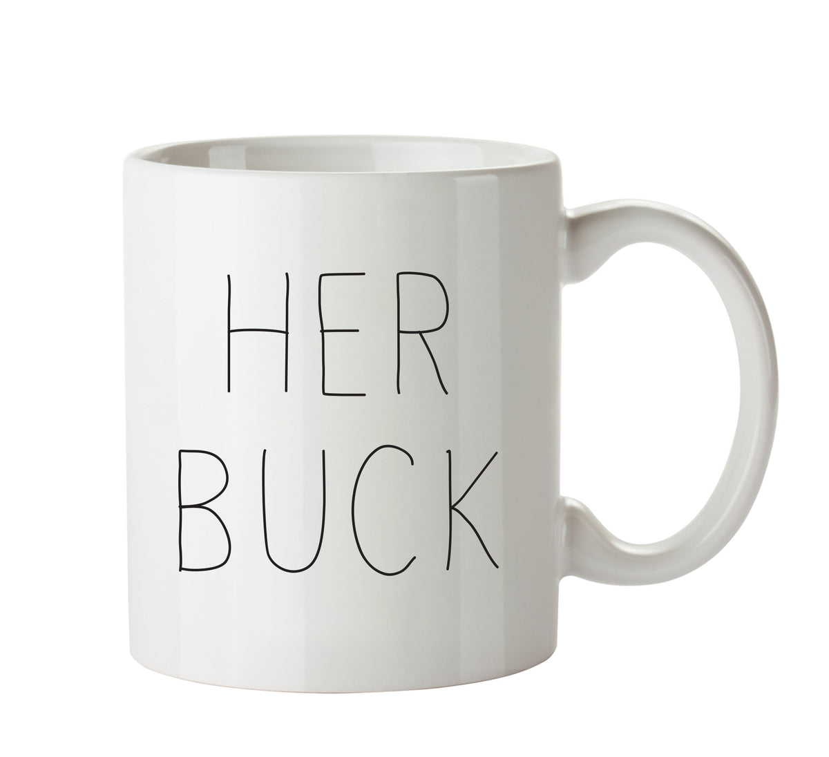 Her Buck - Adult Mug – printed mug product image 1