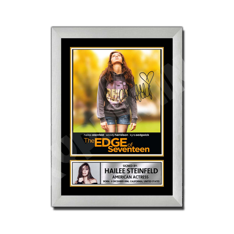 Hailee Steinfeld 1 Limited Edition Movie Signed Print