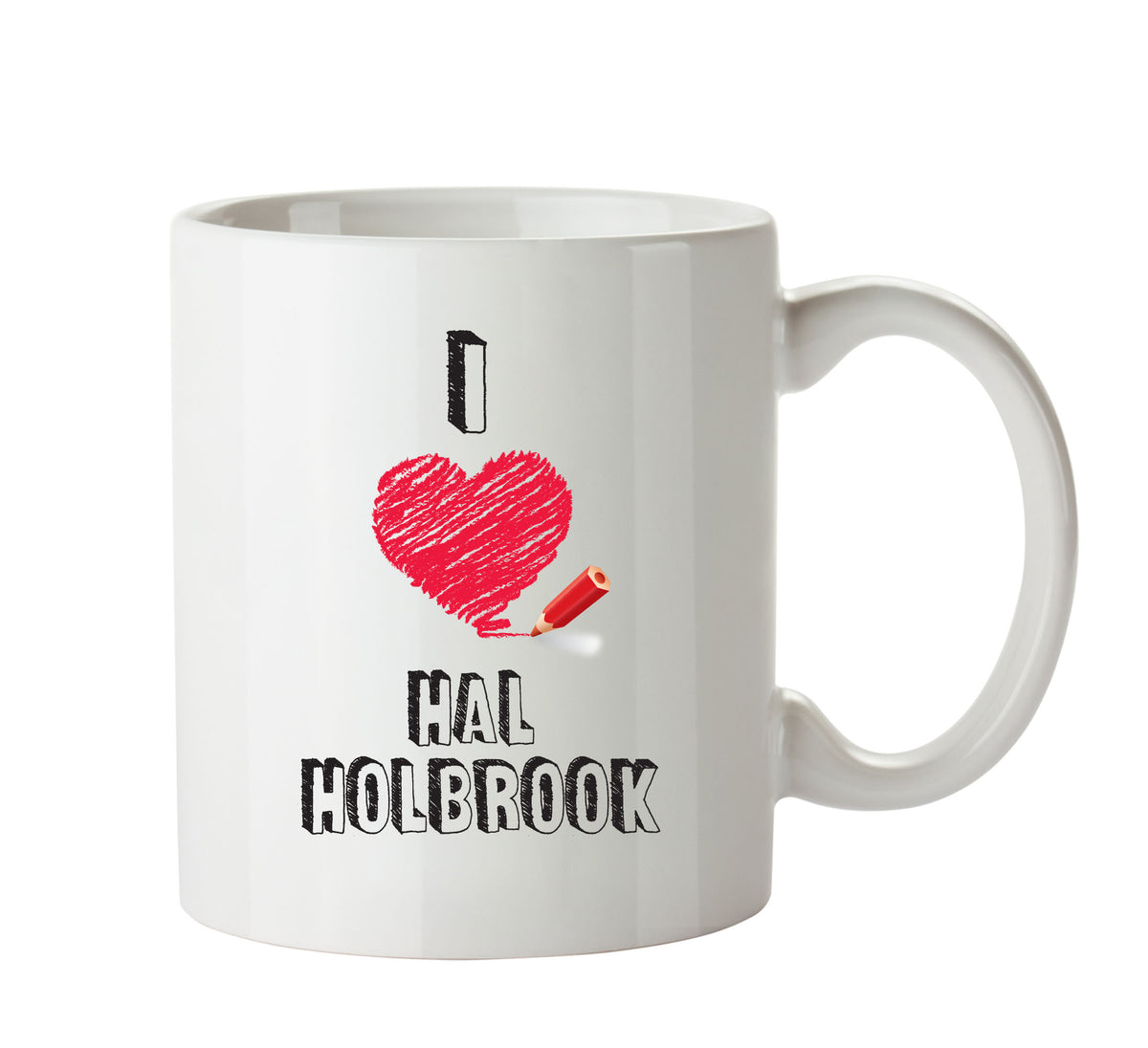 I Love Hal Holbrook Celebrity Mug Office Mug – printed mug product image 1