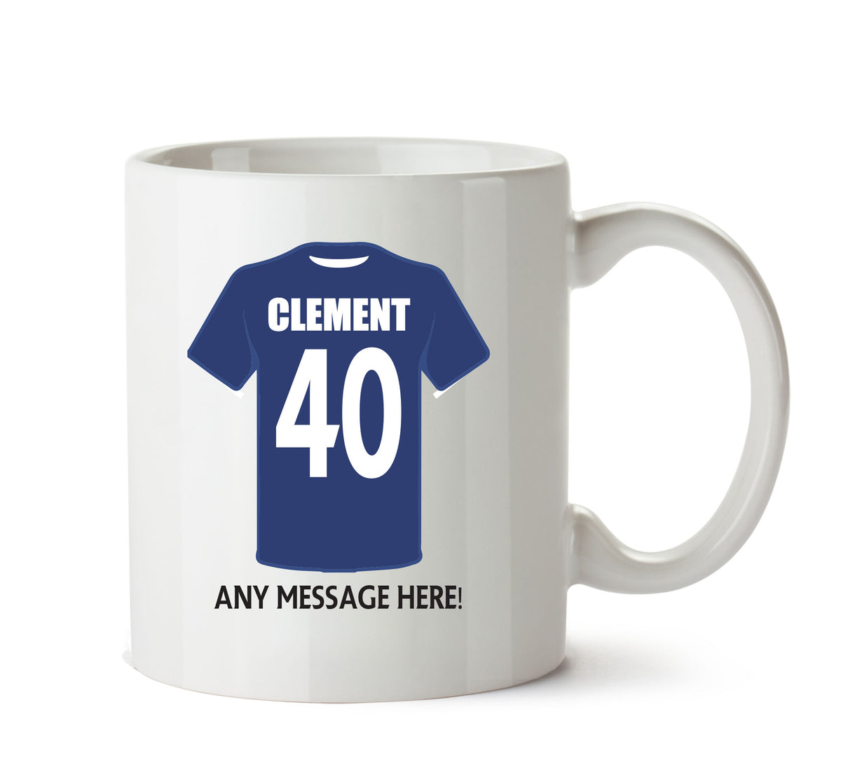 Halifax Town INSPIRED Football Team Mug Personalised Mug – printed mug product image 1