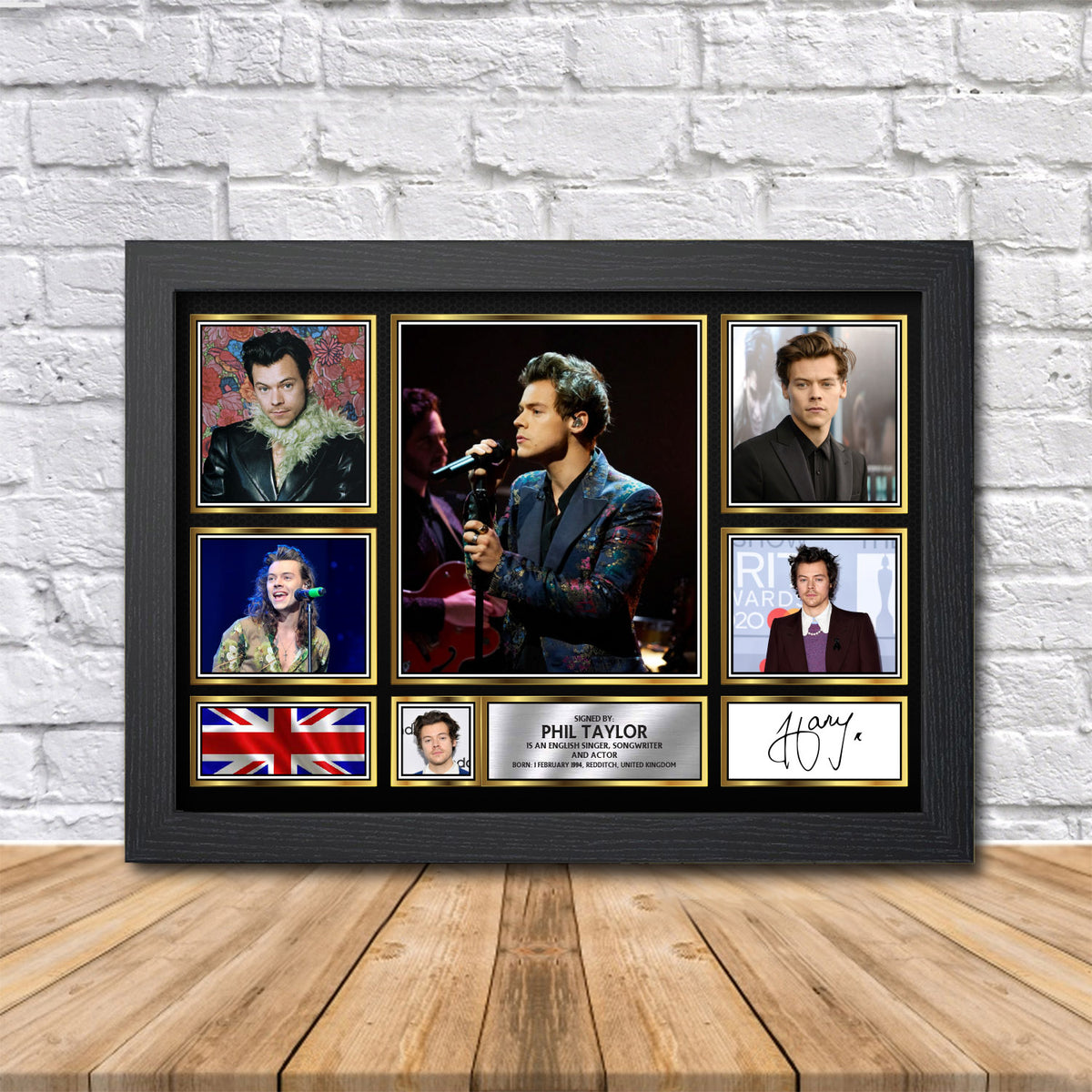 Harry Styles Printed Signature Print