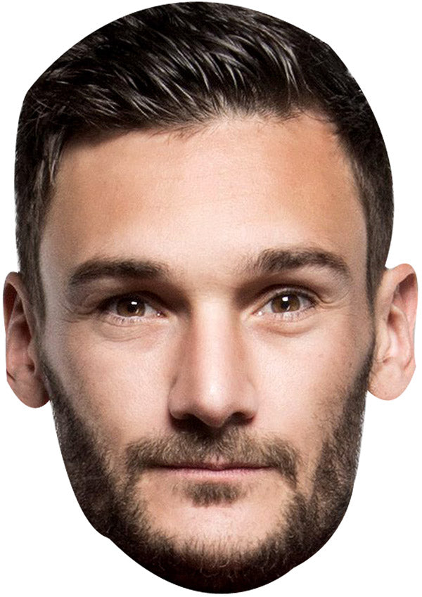 HUGO LLORIS JB - Footballer Fancy Dress Cardboard Celebrity Party Face Mask β Hugo Lloris JB - Footballer Party Face Mask