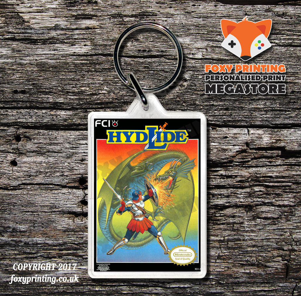 Hunt For Red October Retro NES Game Cover Art Gaming Keyring