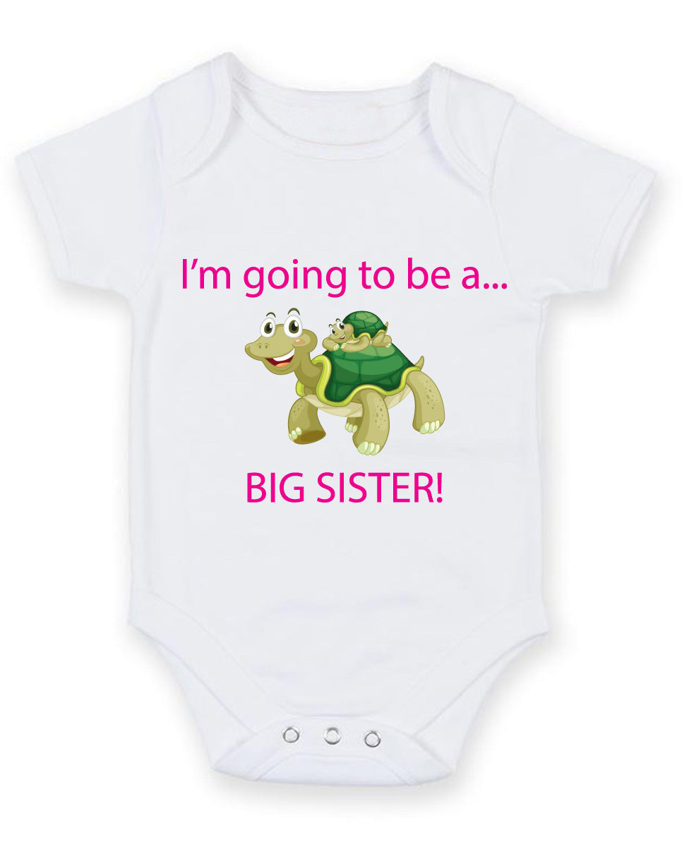 I'm Going To Be A Big Sister Baby Grow Bodysuit